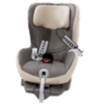grau/beiger Kindersitz
